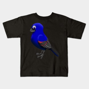 Blue grosbeak Kids T-Shirt